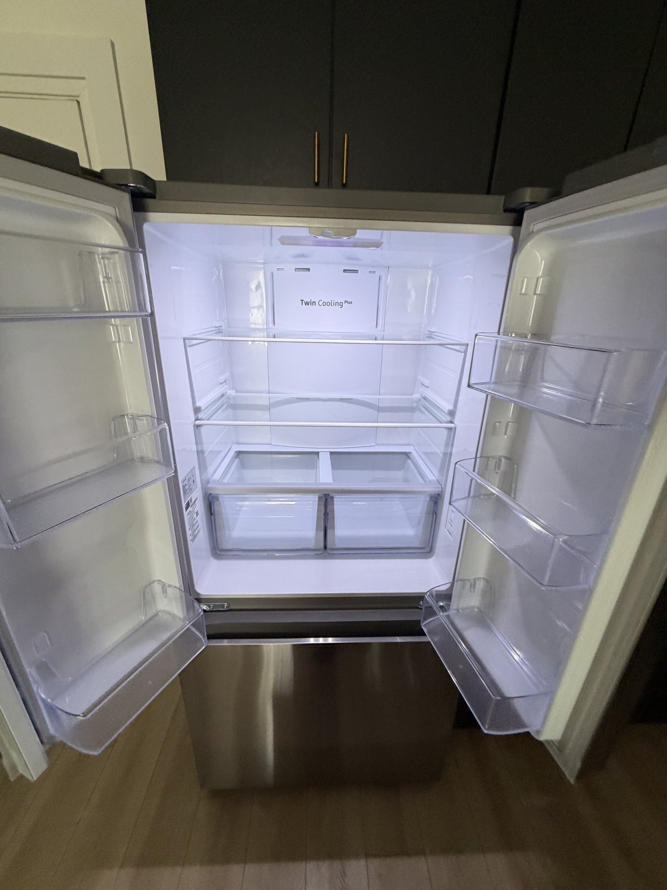 Clean refrigerator before move-in